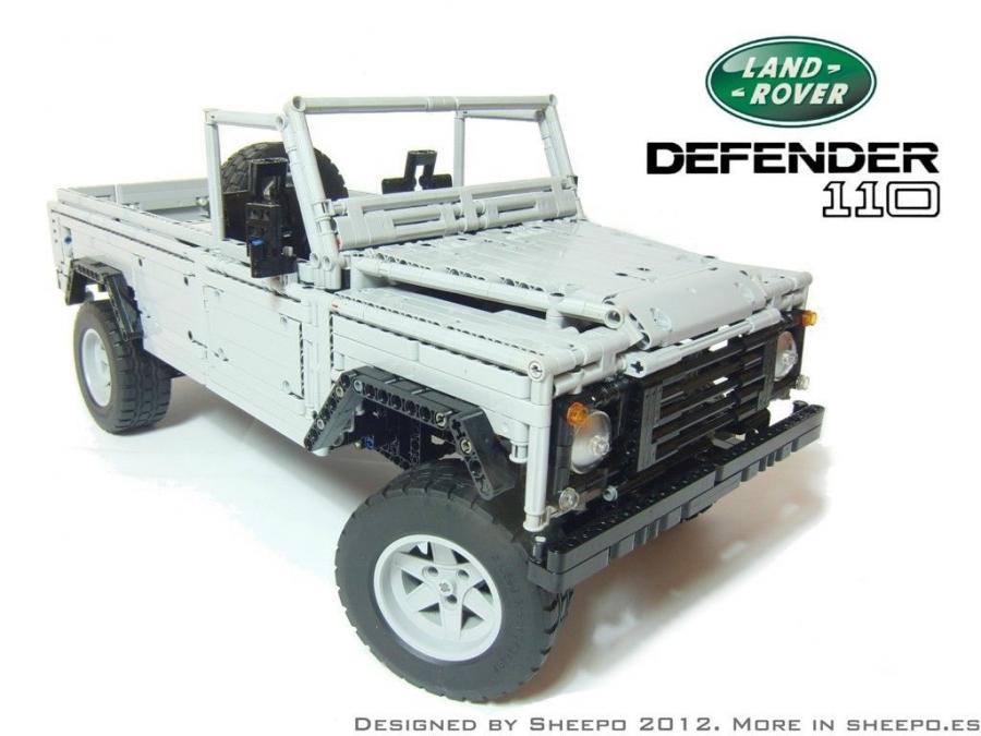  Land Rover Defender 110 by Lego 2012 года  (фото 8 из 12)